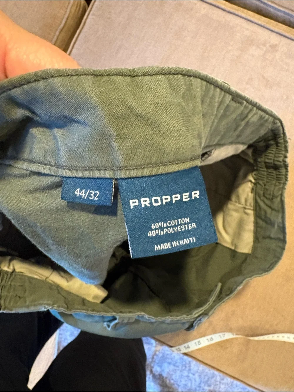 Propper Cargo Pants Mens 44/32 Olive Green Good Tactical Ripstop Workwear
